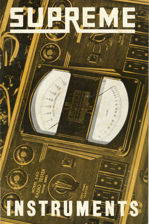 1938 Supreme Catalog